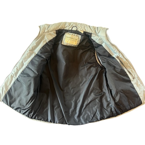 Y2K Abercrombie & Fitch Puffer Vest Light Blue Women’s Size Small - Picture 8 of 10